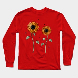 Sunflowers Long Sleeve T-Shirt